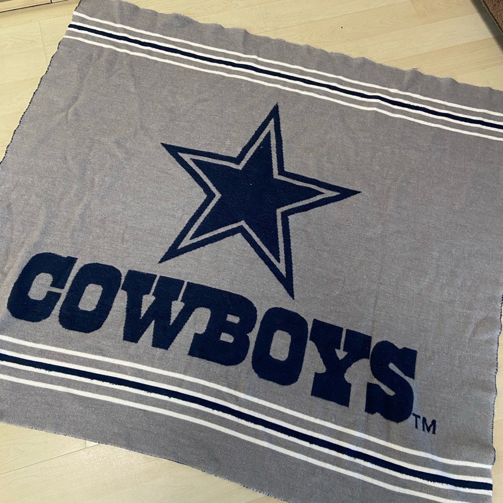Vintage Dallas Cowboys 4ft x 4ft cotton fleece blanket